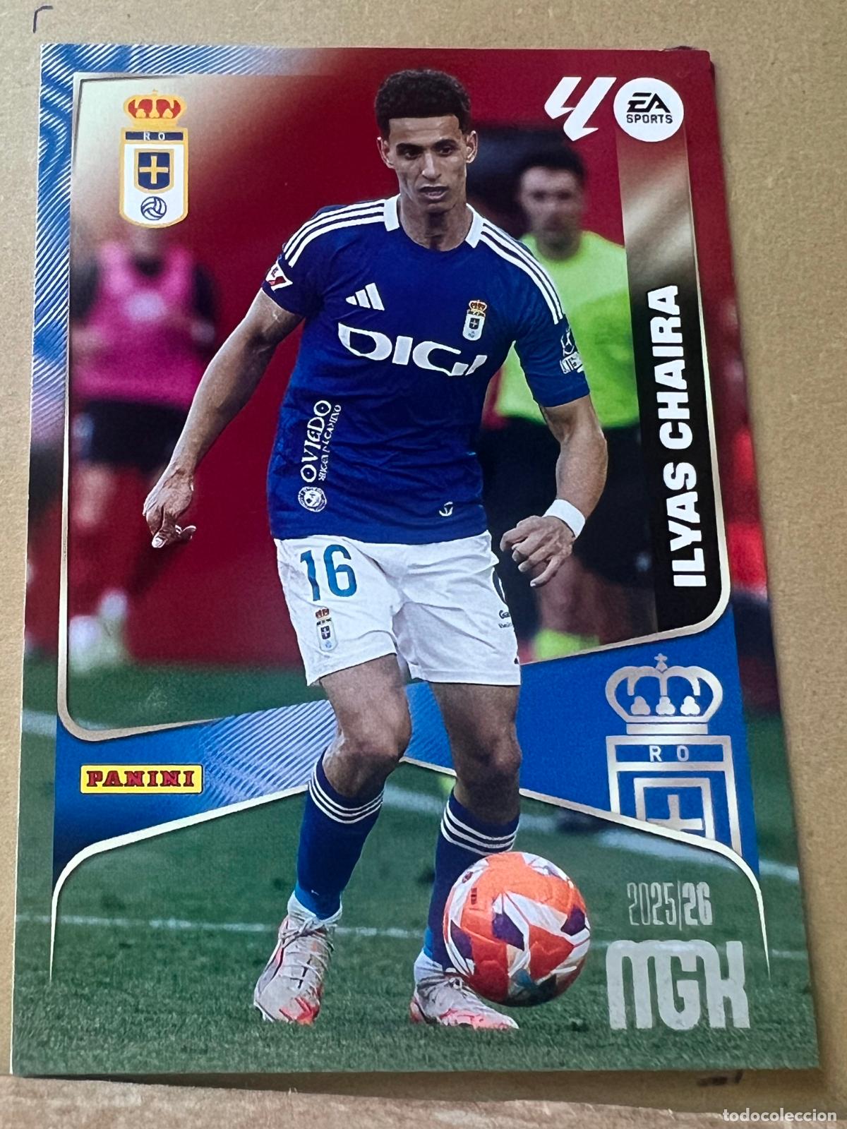 Cromos de f&uacute;tbol: ILYAS CHAIRA #286 MEGACRACKS PANINI 2025 2026