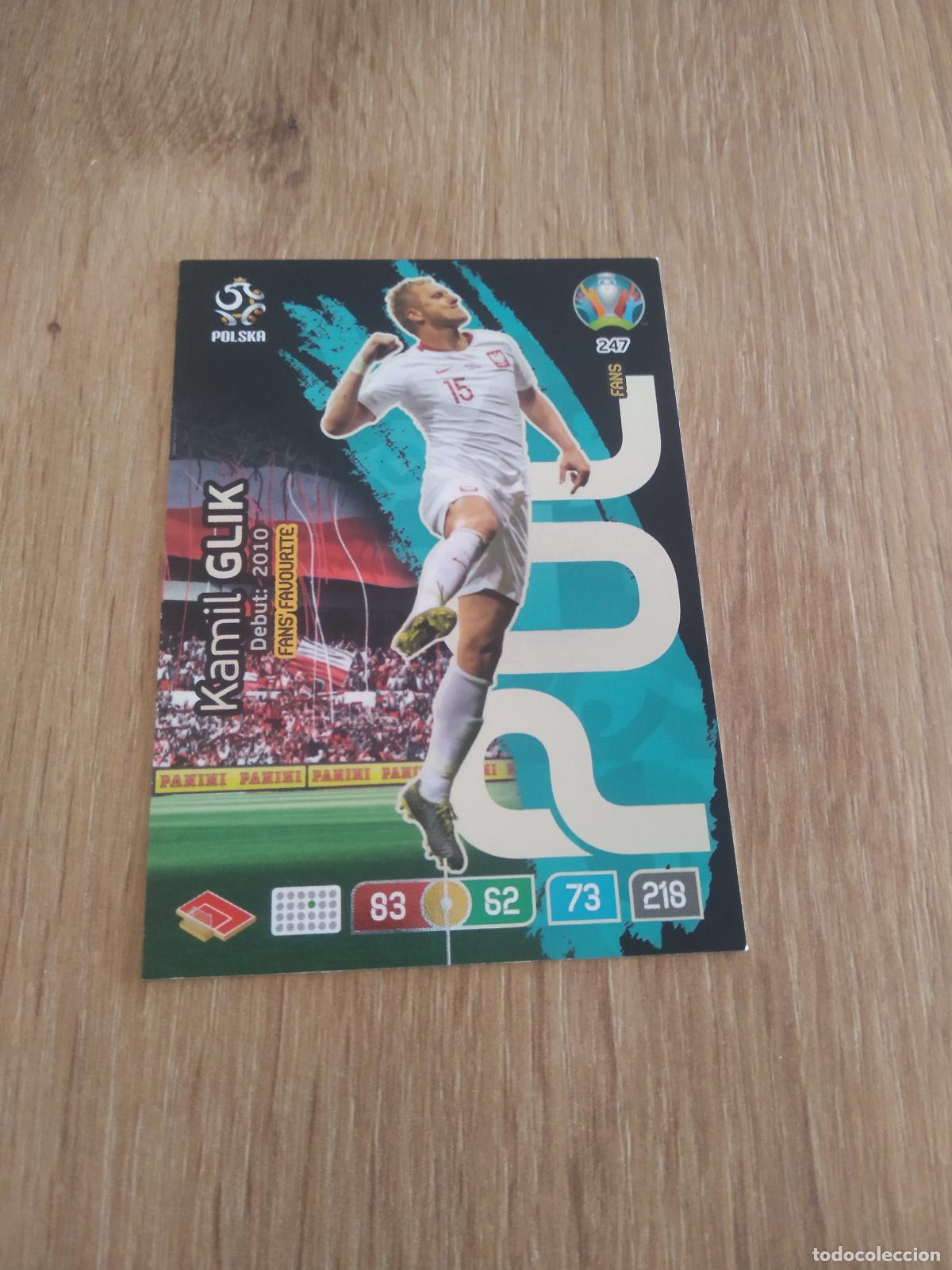 Cromos de Futebol: 247 KAMIL GLIK POLONIA CROMO FUTBOL PANINI EURO 2020 ADRENALYN EUROCOPA