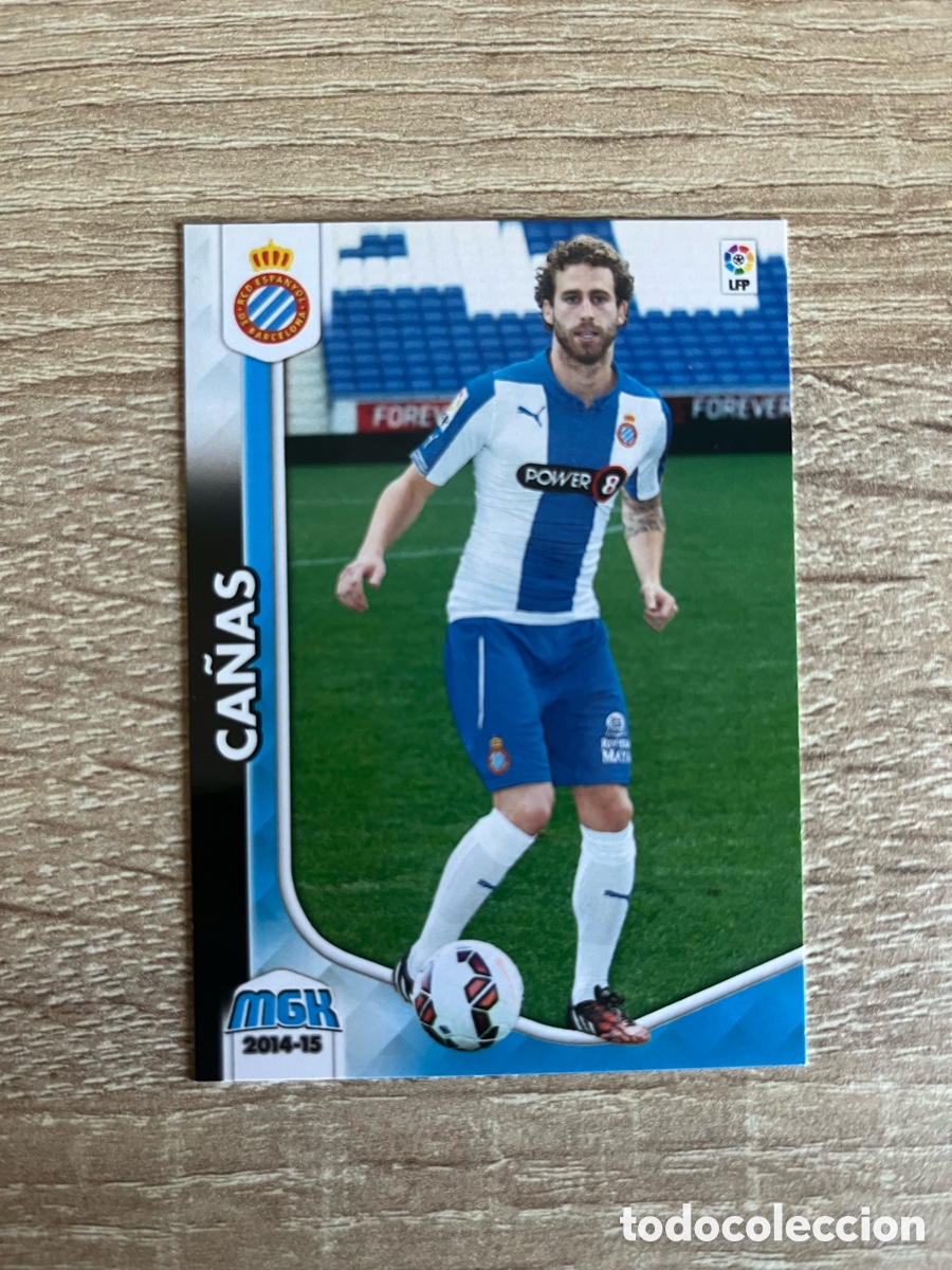 Cromos de Futebol: 172 BIS CA&Ntilde;AS NUEVA FICHA MEGACRACKS MGK 2014 2015 14 15 ESPA&Ntilde;OL ESPANYOL