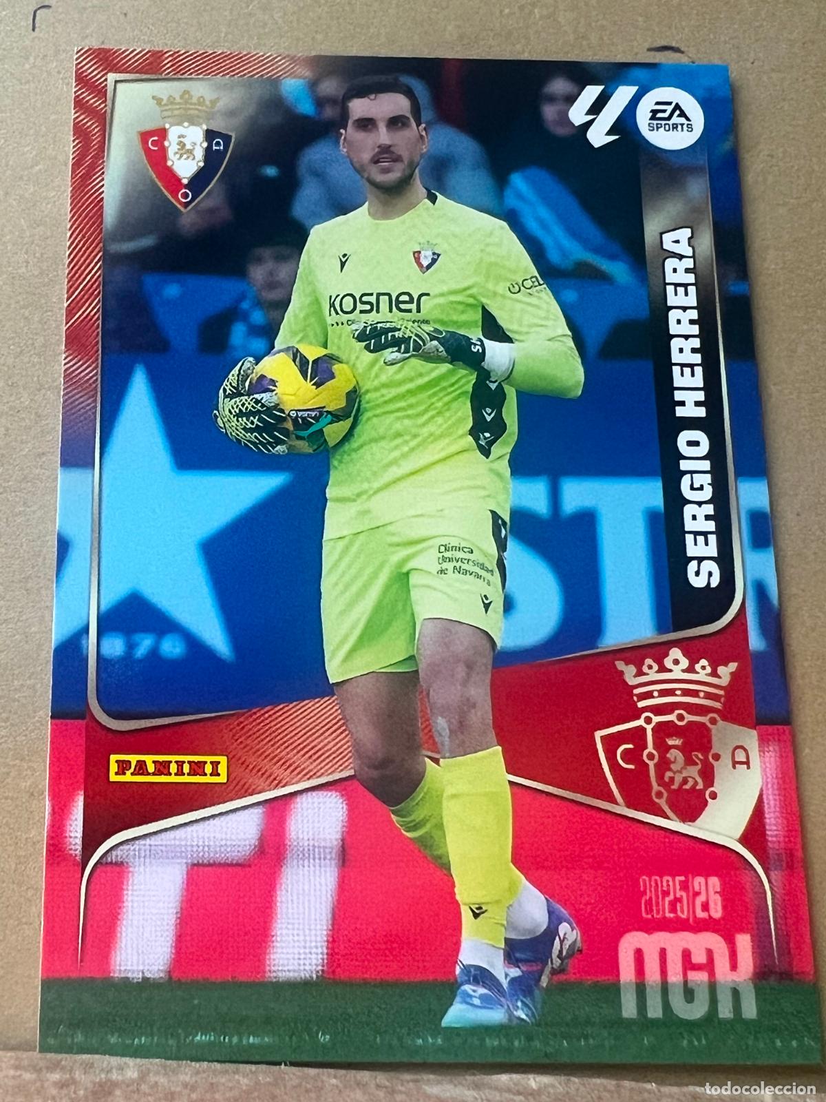Cromos de Futebol: SERGIO HERRERA #254 MEGACRACKS PANINI 2025 2026