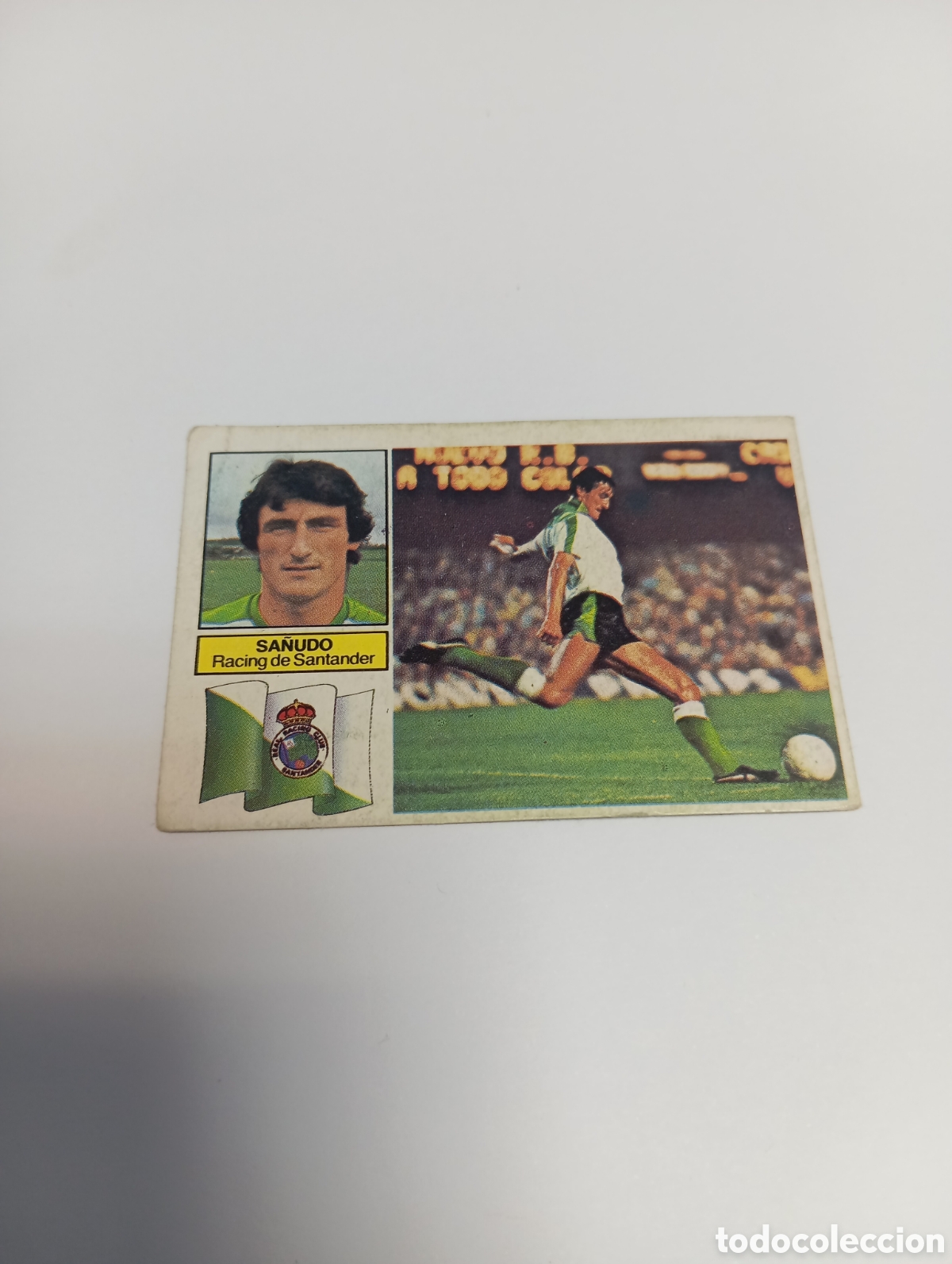 Cromos de Futebol: SA&Ntilde;UDO Racing de Santander Liga Este 1982 1983 NUEVO 82 83 SIN PEGAR