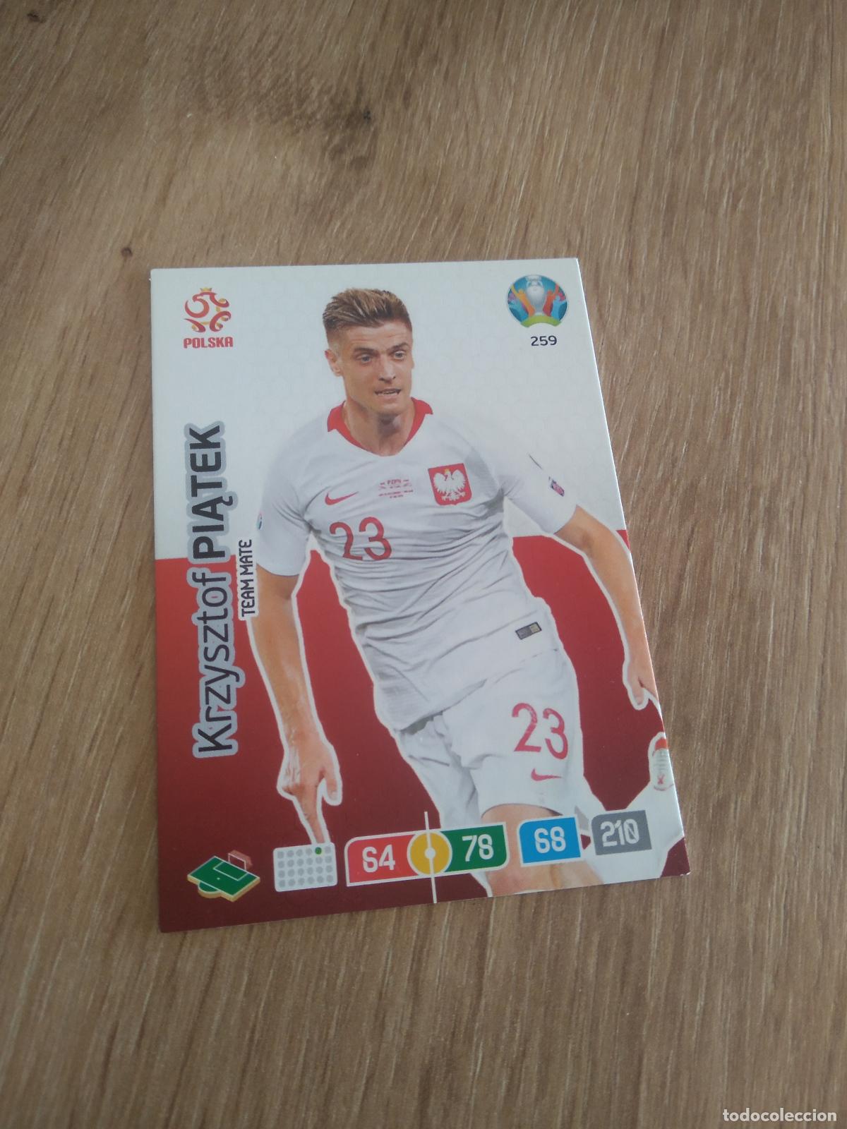 Cromos de Futebol: 259 PIATEK POLONIA CROMO FUTBOL PANINI EURO 2020 ADRENALYN EUROCOPA