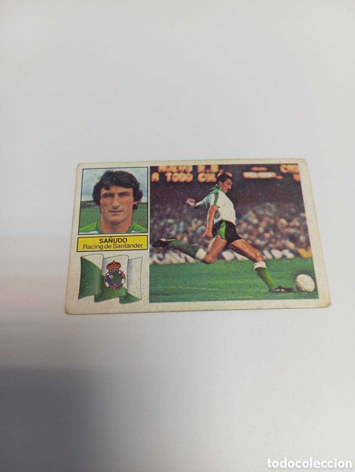 Cromos de Futebol: SA&Ntilde;UDO Racing de Santander Liga Este 1982 1983 NUEVO 82 83 SIN PEGAR