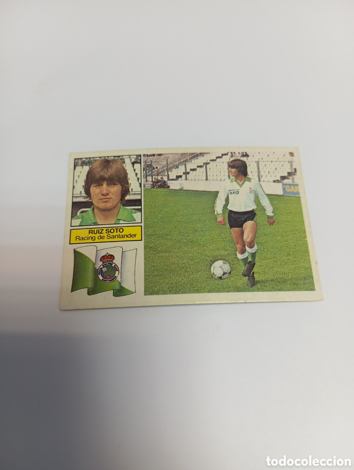 Cromos de Futebol: RUIZ SOTO Racing de Santander Liga Este 1982 1983 RECUPERADO 82 83