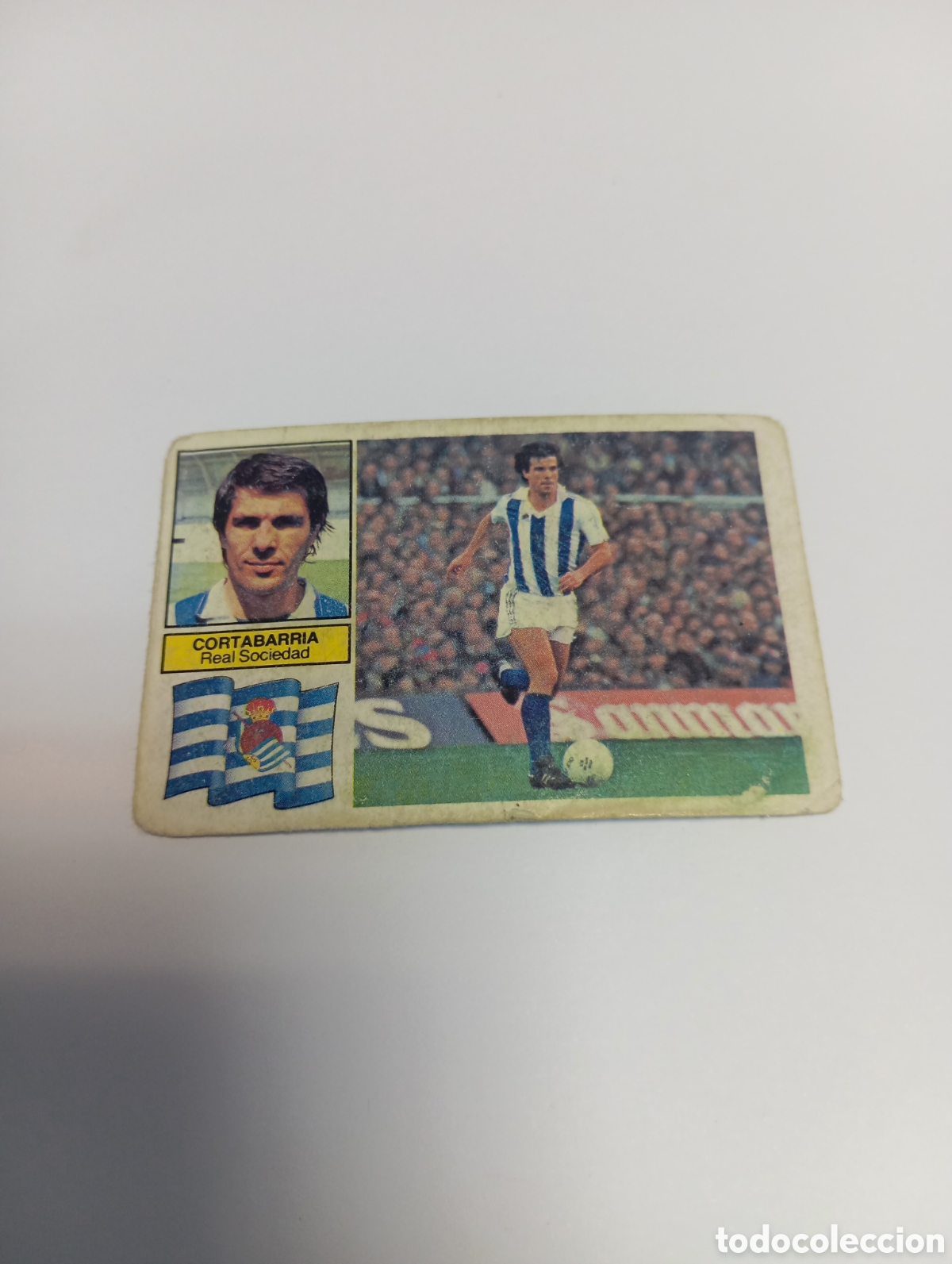 Cromos de Futebol: CORTABARRIA Real Sociedad Liga Este 1982 1983 NUEVO 82 83 SIN PEGAR