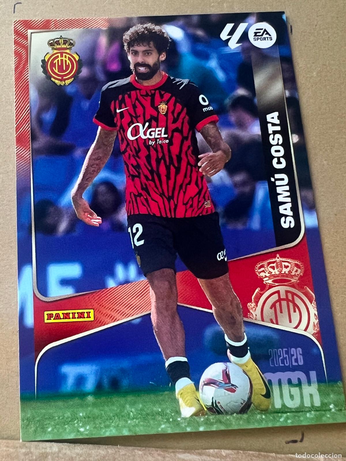 Cromos de f&uacute;tbol: SAMU COSTA #243 MEGACRACKS PANINI 2025 2026