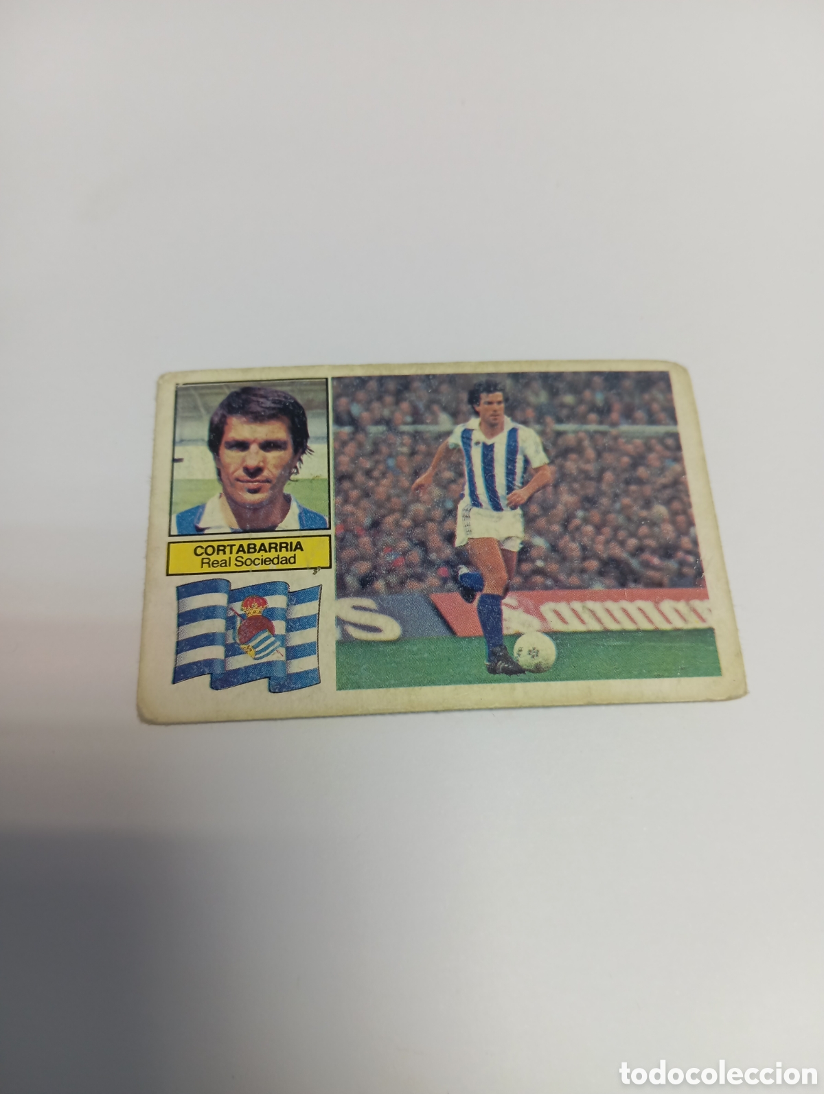 Cromos de f&uacute;tbol: CORTABARRIA Real Sociedad Liga Este 1982 1983 NUEVO 82 83 SIN PEGAR