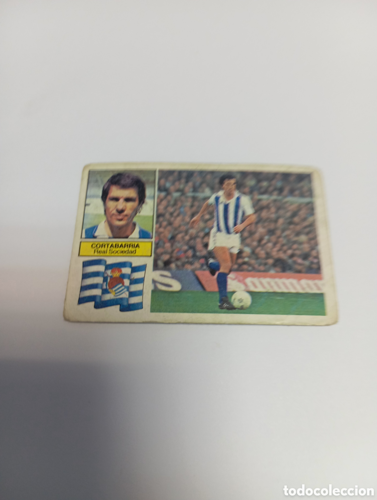 Cromos de f&uacute;tbol: CORTABARRIA Real Sociedad Liga Este 1982 1983 NUEVO 82 83 SIN PEGAR