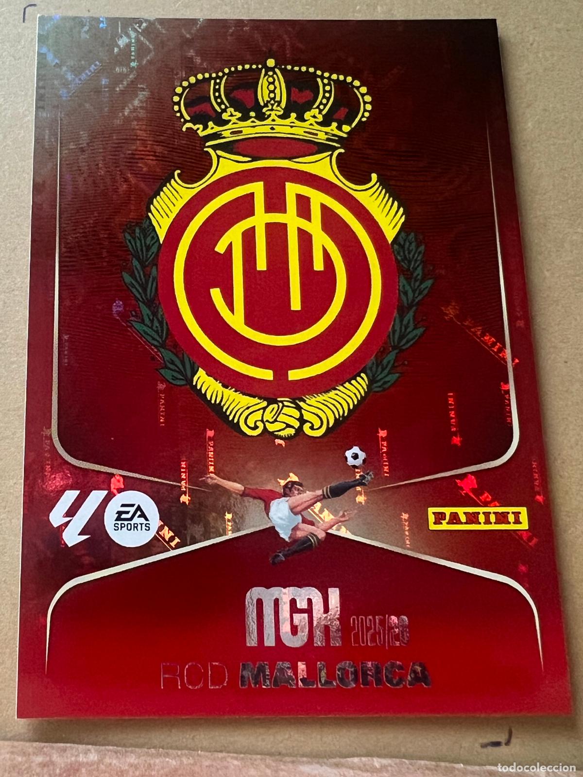 Cromos de f&uacute;tbol: ESCUDO MALLORCA #235 MEGACRACKS PANINI 2025 2026