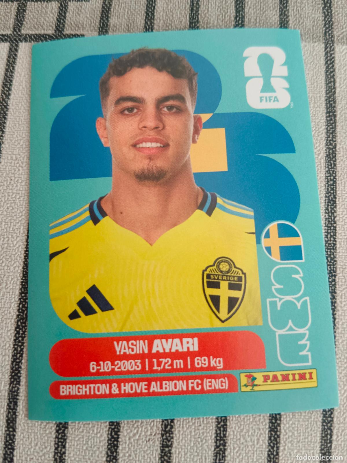 Cromos de f&uacute;tbol: MUNDIAL 2026 ESTADOS UNIDOS USA MEXICO MEJICO CANADA SWE 11 SWE11 YASIN AYARI SUECIA FIFA