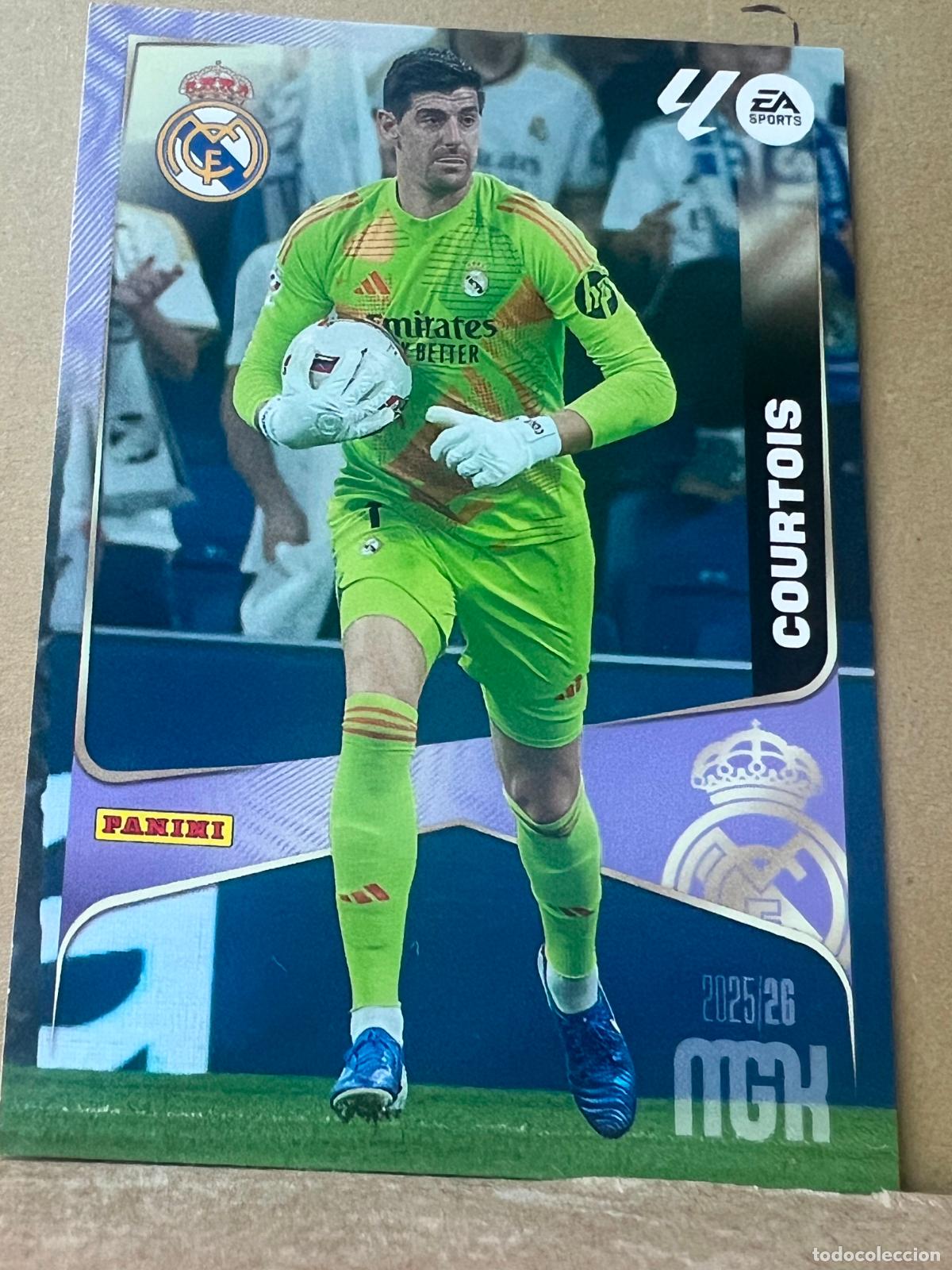 Cromos de f&uacute;tbol: COURTOIS #218 MEGACRACKS PANINI 2025 2026