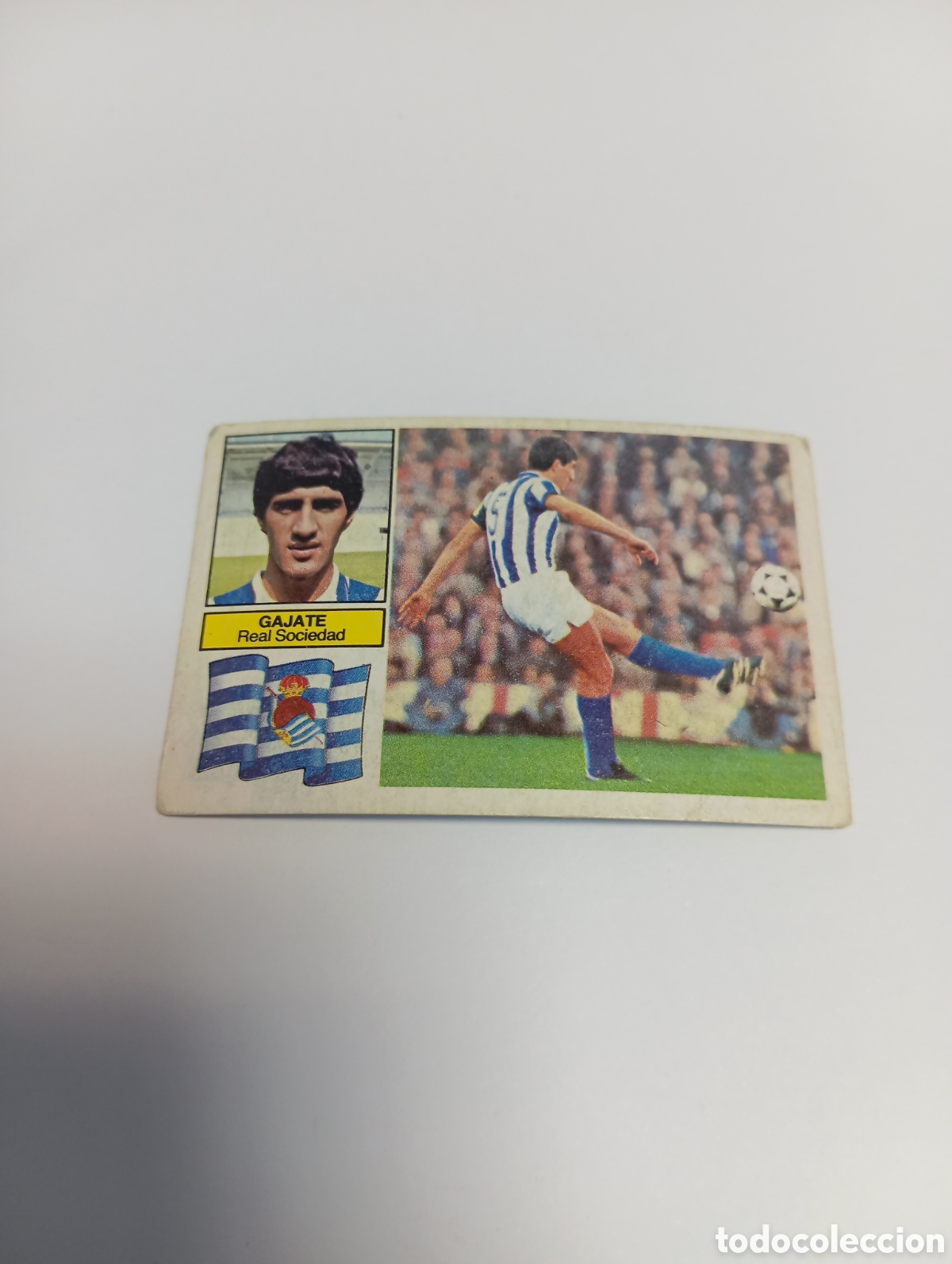 Cromos de f&uacute;tbol: GAJATE Real Sociedad Liga Este 1982 1983 NUEVO 82 83 SIN PEGAR