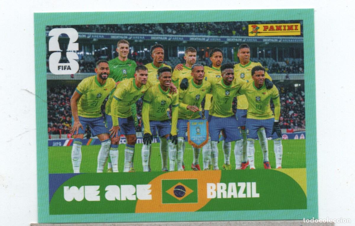Cromos de f&uacute;tbol: PANINI FIFA WORLD CUP 2026 BRA 13 WE ARE BRAZIL