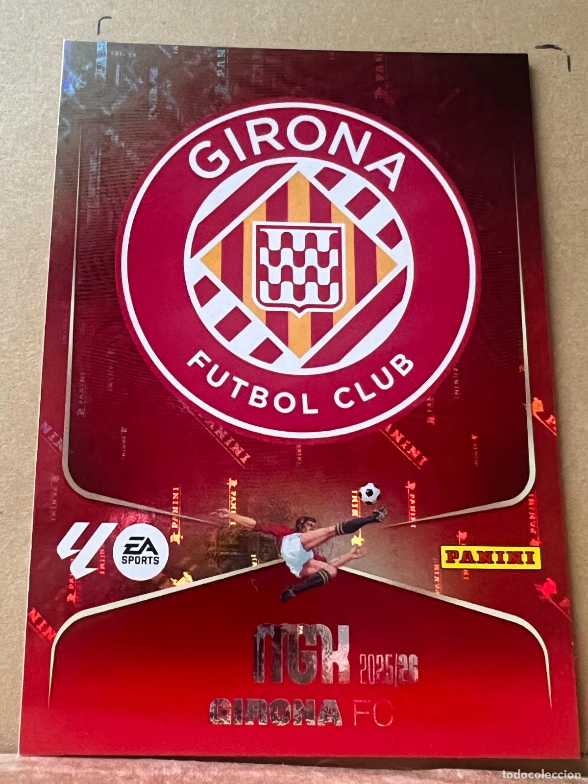 Cromos de f&uacute;tbol: ESCUDO GIRONA #181 MEGACRACKS PANINI 2025 2026