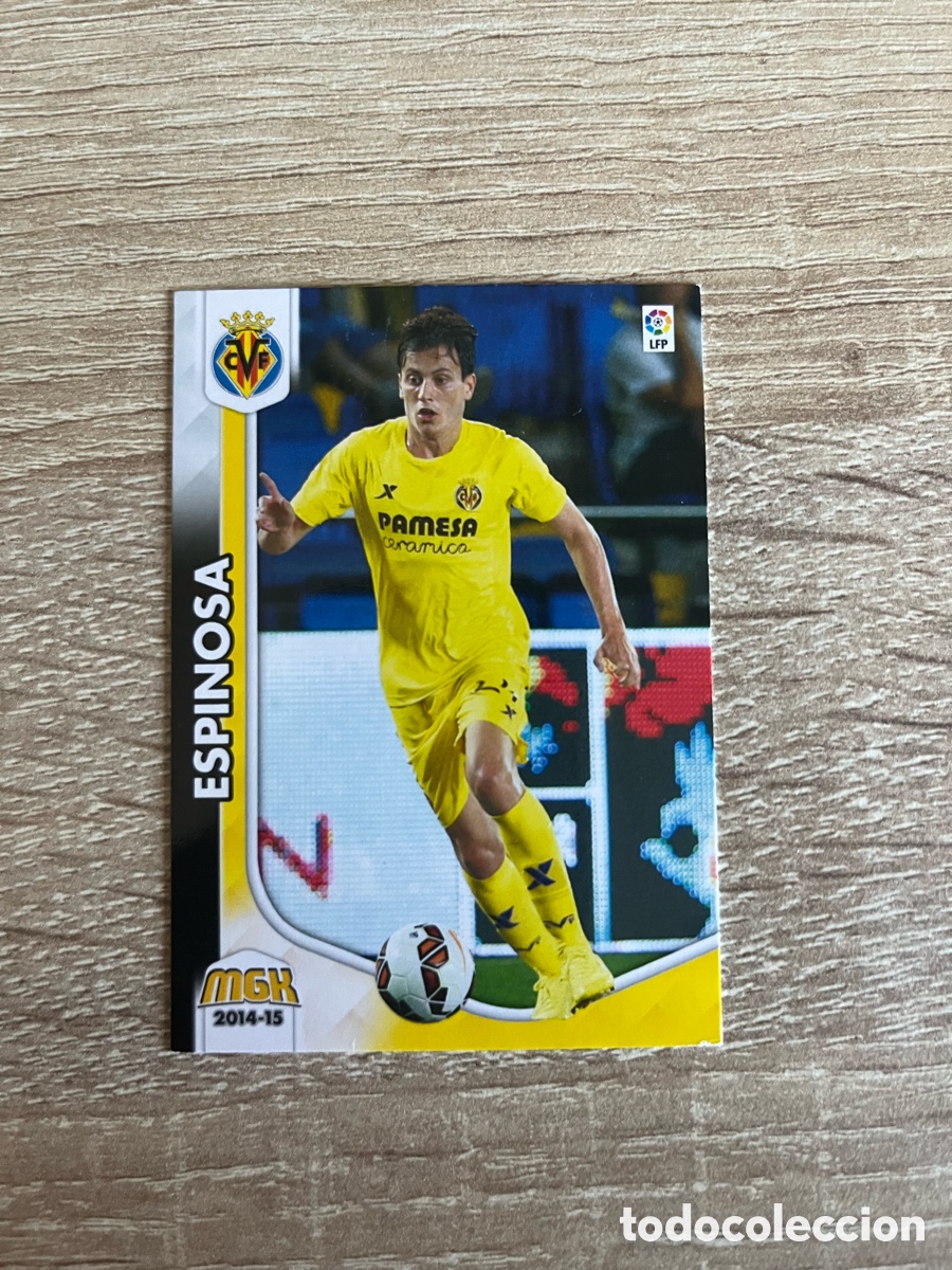 Cromos de f&uacute;tbol: 356 BIS ESPINOSA NUEVA FICHA MEGACRACKS MGK 2014 2015 14 15 VILLARREAL