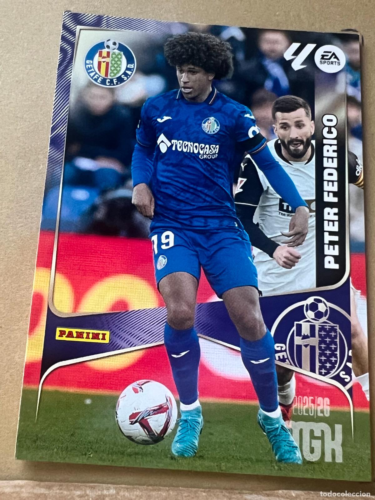 Cromos de f&uacute;tbol: PETER FEDERICO #176 MEGACRACKS PANINI 2025 2026