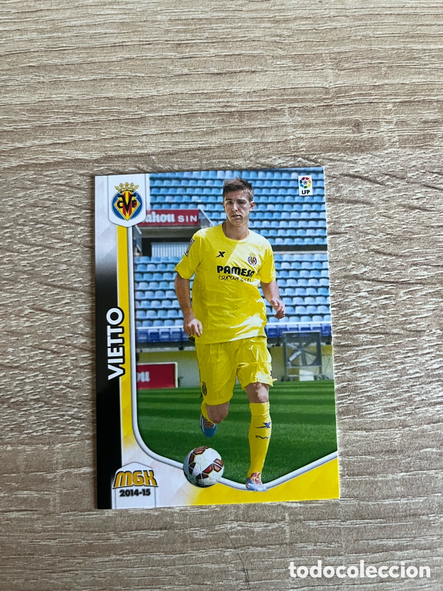 Cromos de f&uacute;tbol: 360 BIS VIETTO NUEVA FICHA MEGACRACKS MGK 2014 2015 14 15 VILLARREAL