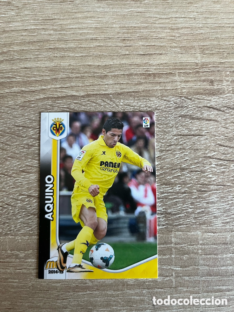 Cromos de f&uacute;tbol: 356 AQUINO MEGACRACKS MGK 2014 2015 14 15 VILLARREAL