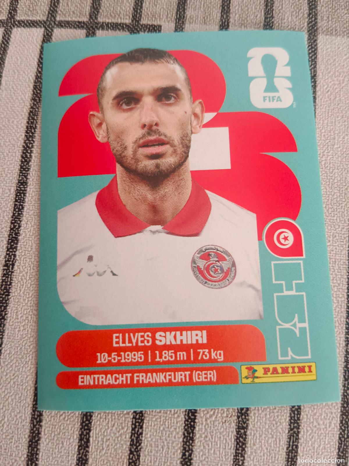 Cromos de f&uacute;tbol: MUNDIAL 2026 ESTADOS UNIDOS USA MEXICO MEJICO CANADA TUN 9 TUN9 ELLYES SKHIRI TUNEZ FIFA