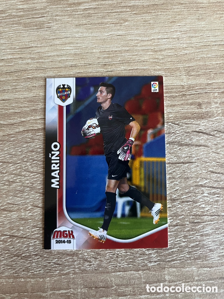 Cartes &agrave; collectionner de Football: 478 MARI&Ntilde;O NUEVO FICHAJE MEGACRACKS MGK 2014 2015 14 15 LEVANTE