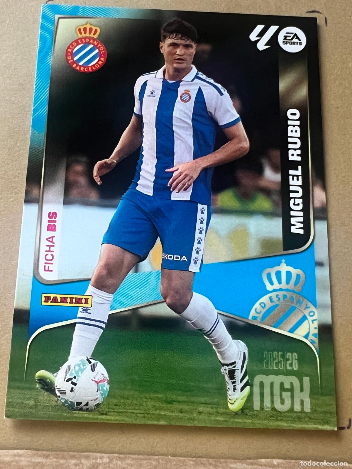 Cromos de f&uacute;tbol: MIGUEL RUBIO #149 BIS MEGACRACKS PANINI 2025 2026