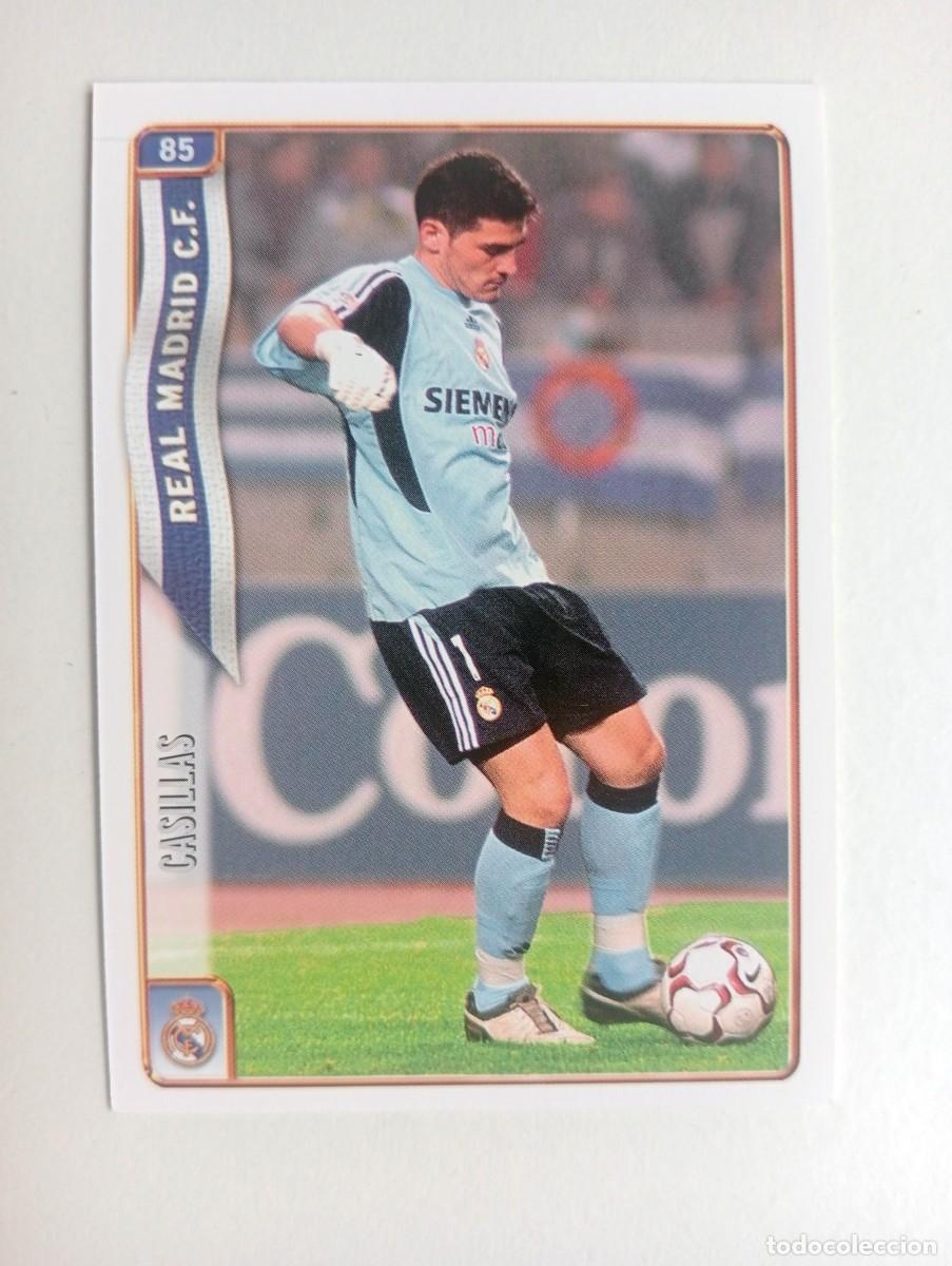 Cromos de f&uacute;tbol: CROMO IKER CASILLAS REAL MADRID MUNDICROMO 2004-2005