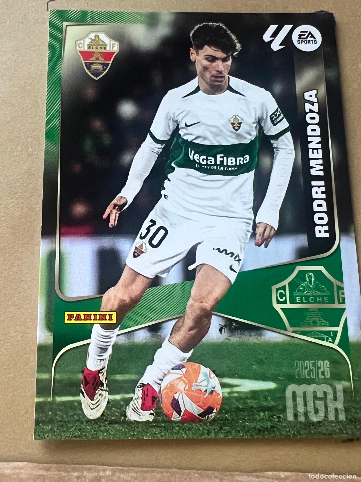 Cromos de f&uacute;tbol: RODRI MENDOZA #138 MEGACRACKS PANINI 2025 2026