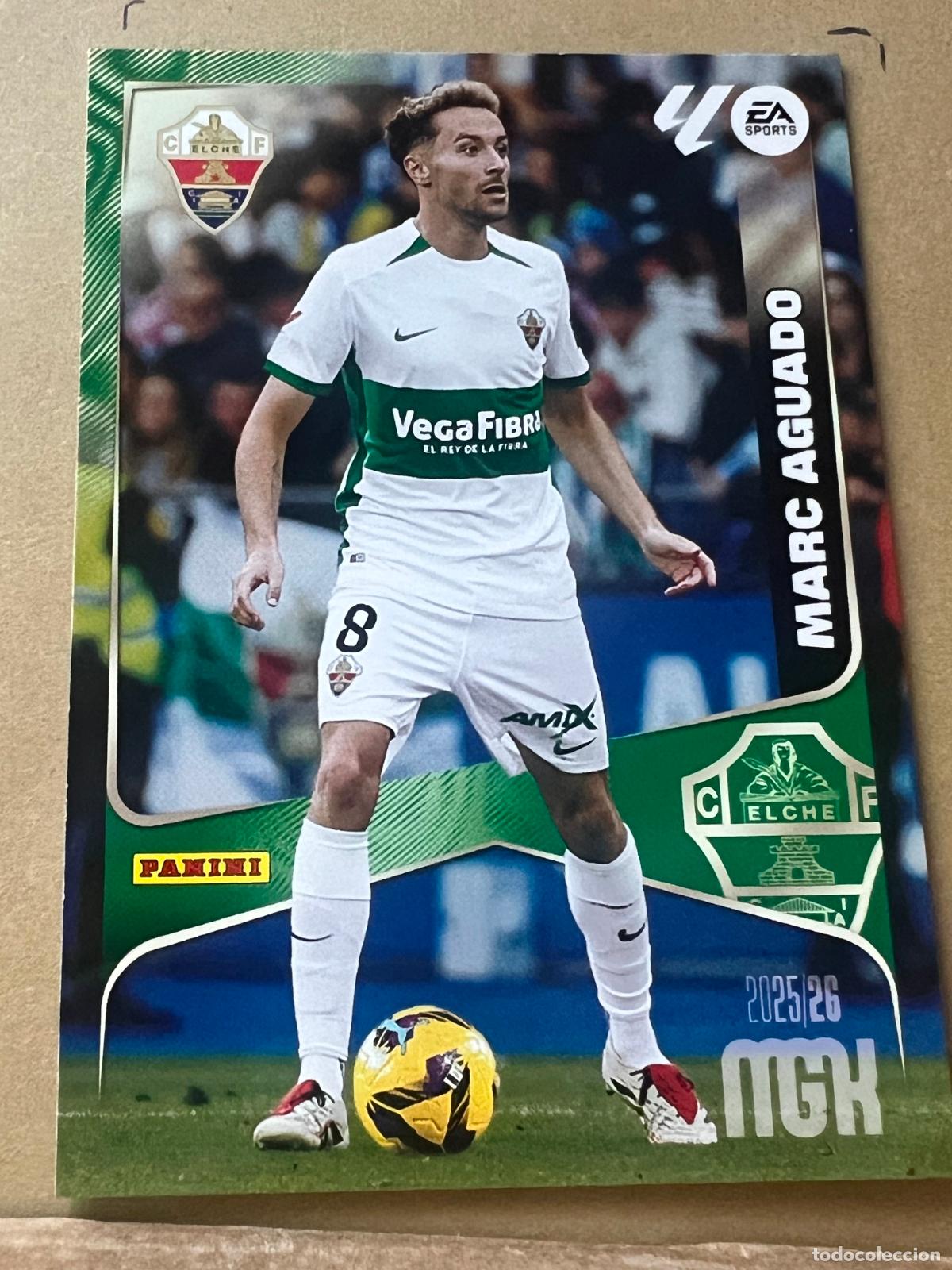 Cromos de f&uacute;tbol: MARC AGUADO #137 MEGACRACKS PANINI 2025 2026