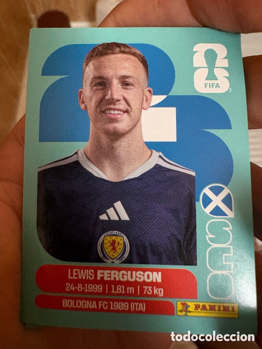 Cromos de f&uacute;tbol: SCO 14 LEWIS FERGUSON BASE SCOTLAND CROMO MUNDIAL STICKERS 2026 26
