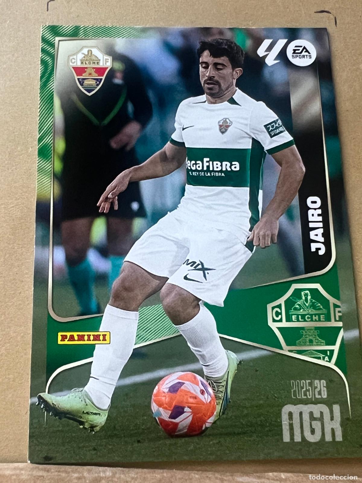 Cromos de f&uacute;tbol: JAIRO #135 MEGACRACKS PANINI 2025 2026