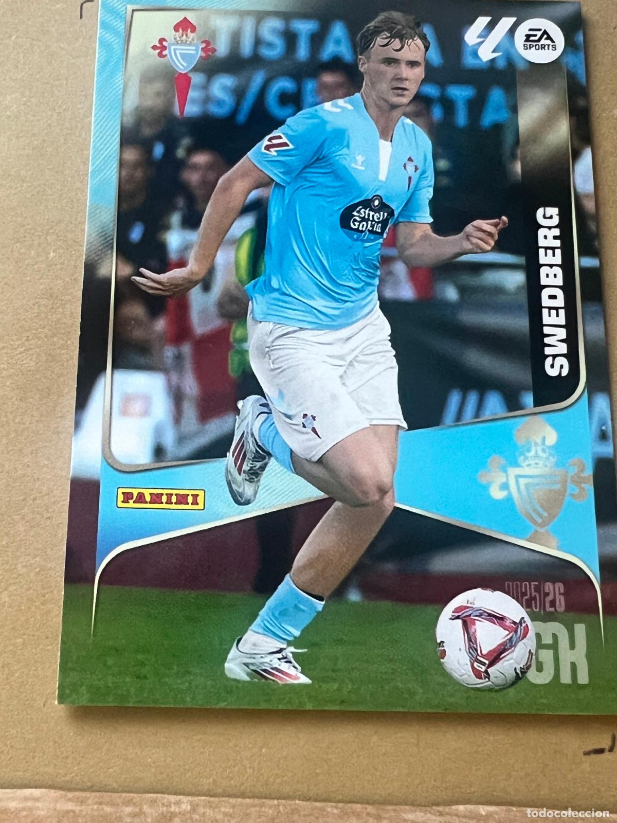 Cromos de f&uacute;tbol: SWEDBERG #125 MEGACRACKS PANINI 2025 2026