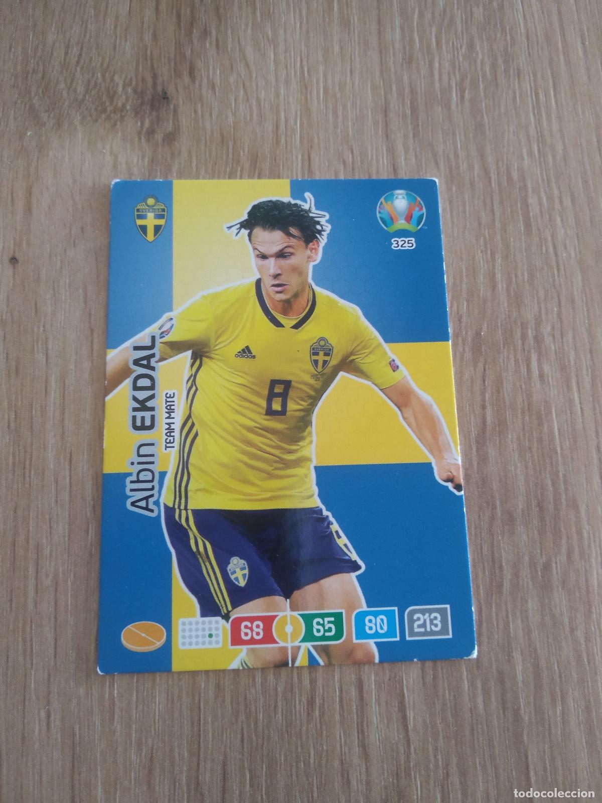Cromos de f&uacute;tbol: 325 ALBIN EKDAL SUECIA CROMO FUTBOL PANINI EURO 2020 ADRENALYN EUROCOPA
