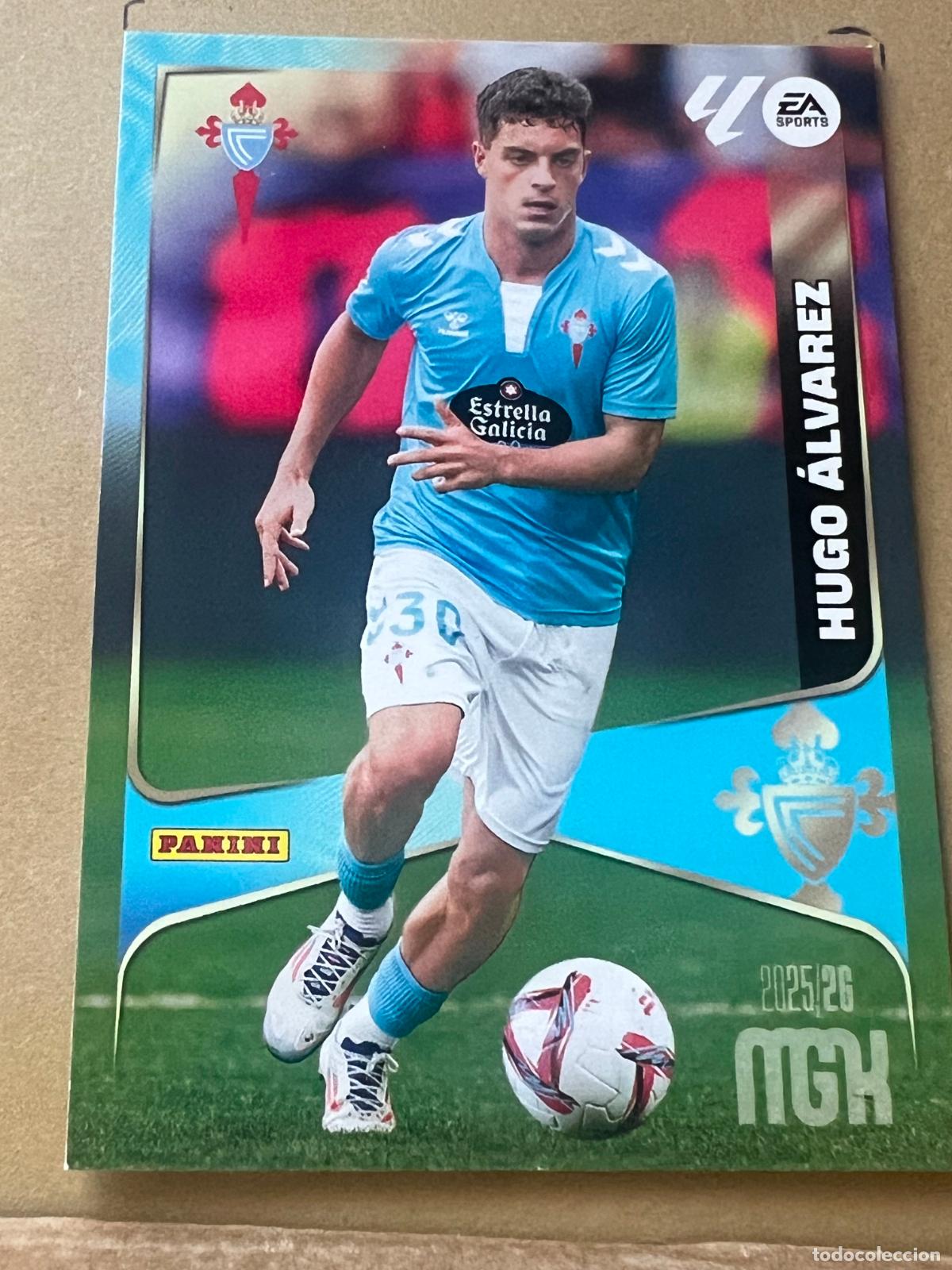 Cromos de f&uacute;tbol: HUGO ALVAREZ #121 MEGACRACKS PANINI 2025 2026