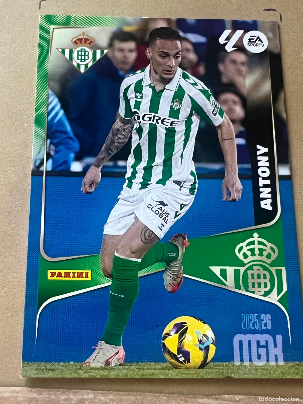 Fu&szlig;ball-Sticker: ANTONY #105 MEGACRACKS PANINI 2025 2026