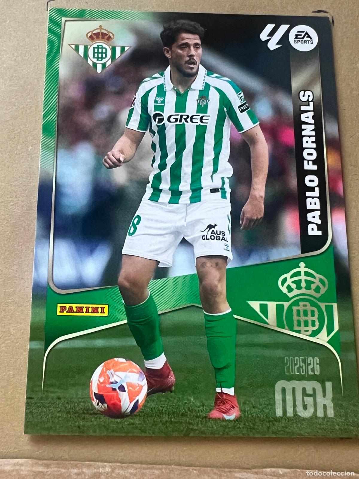 Cromos de Futebol: PABLO FORNALS #102 MEGACRACKS PANINI 2025 2026