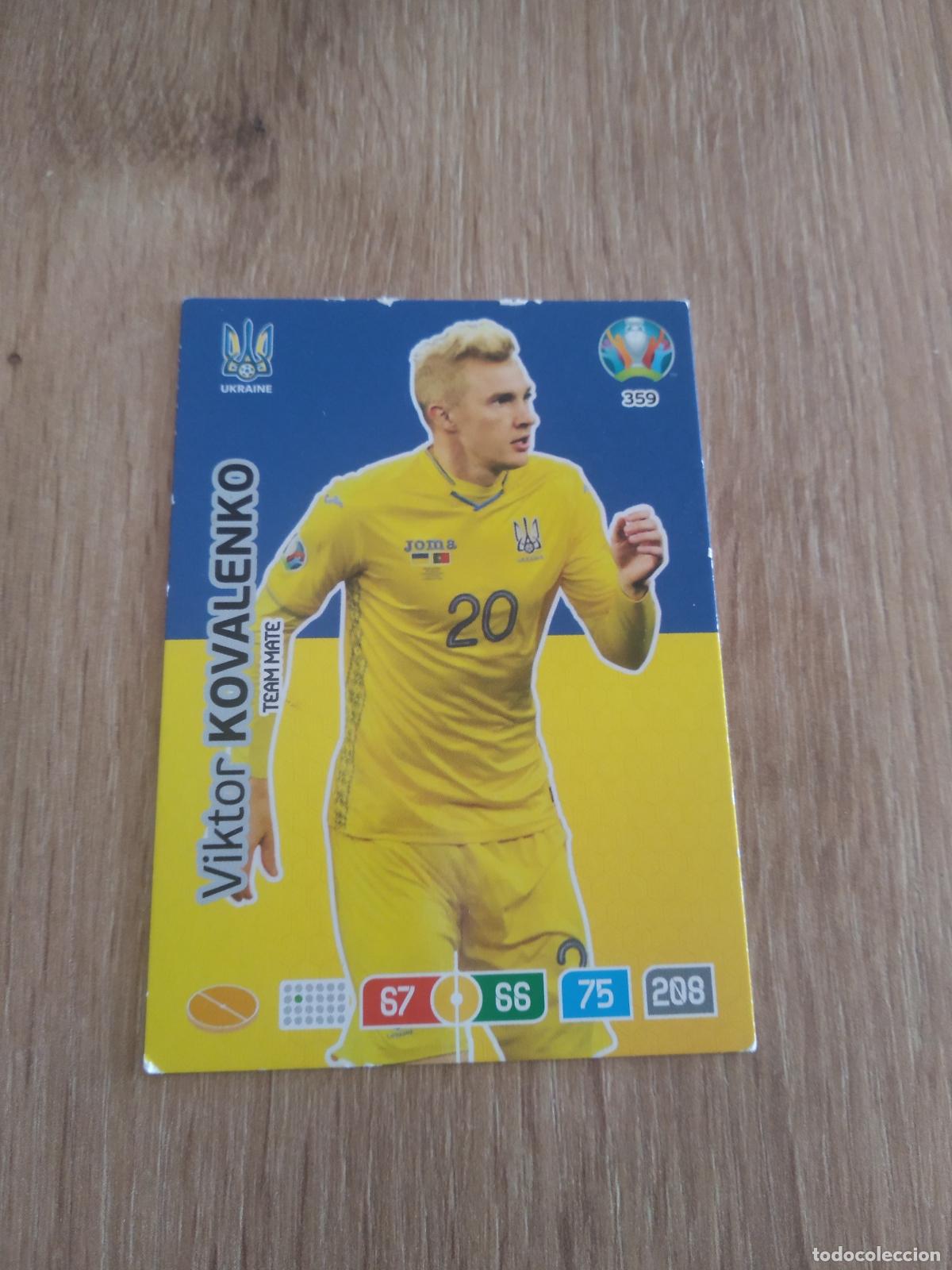 Cromos de Futebol: 359 KOVALENKO UCRANIA CROMO FUTBOL PANINI EURO 2020 ADRENALYN EUROCOPA