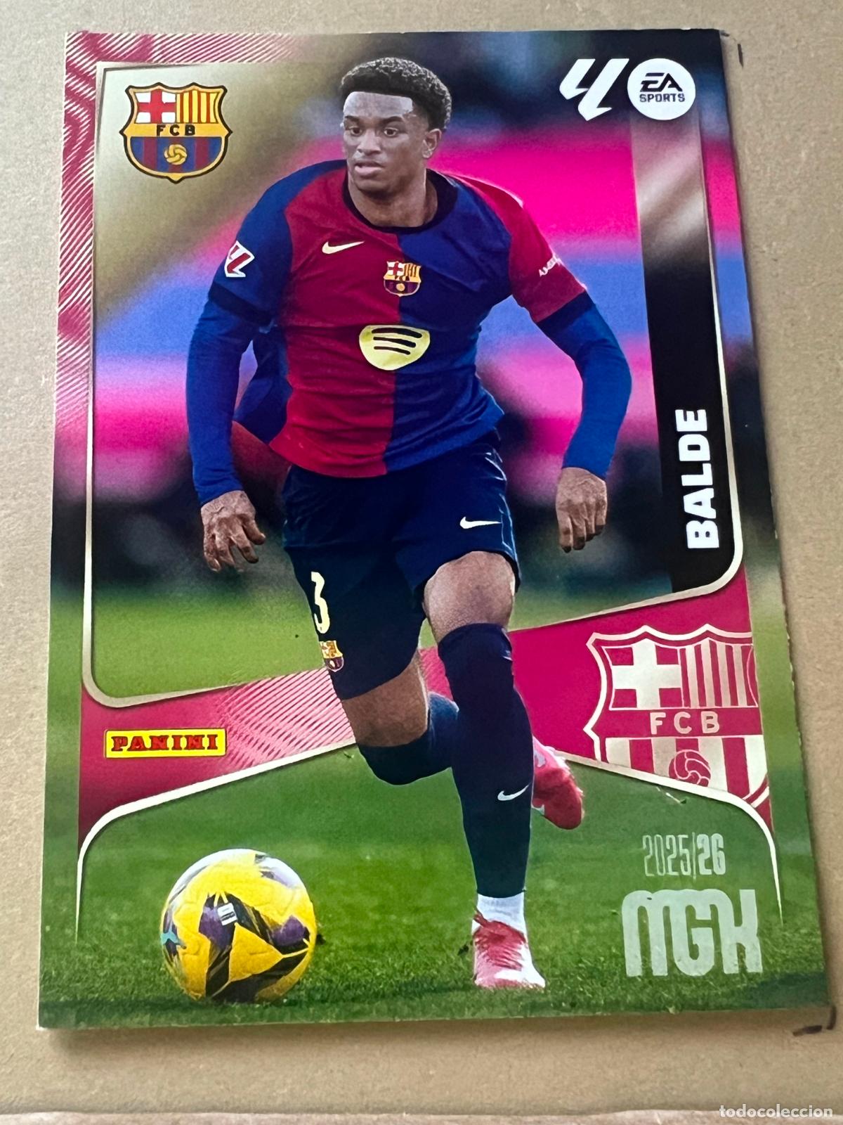 Cromos de Futebol: BALDE #81 MEGACRACKS PANINI 2025 2026