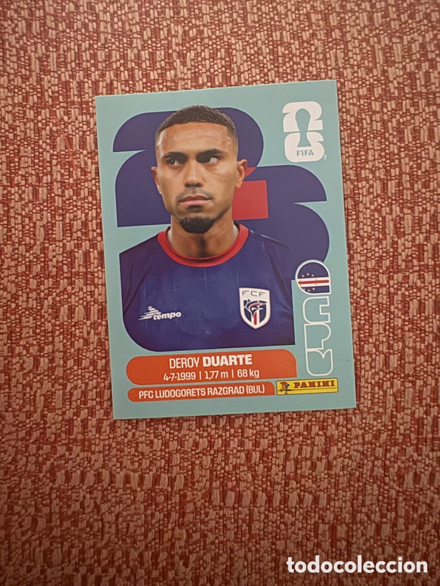 Cromos de Futebol: Fifa World Cup 26 Mundial 2026 CPV 14 Cabo Verde Deroy Duarte