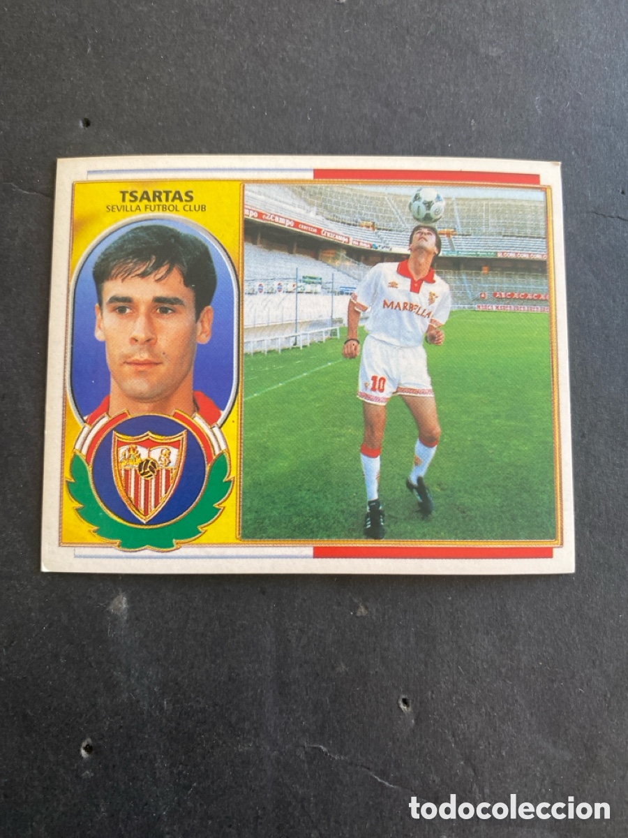 Football Stickers: Cromo liga 96/97 Sevilla nunca pegado