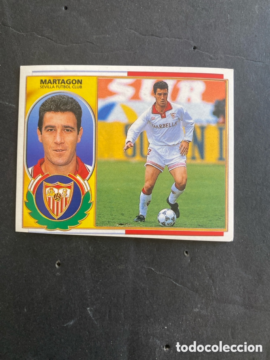 Cromos de Futebol: Cromo liga 96/97 Sevilla nunca pegado