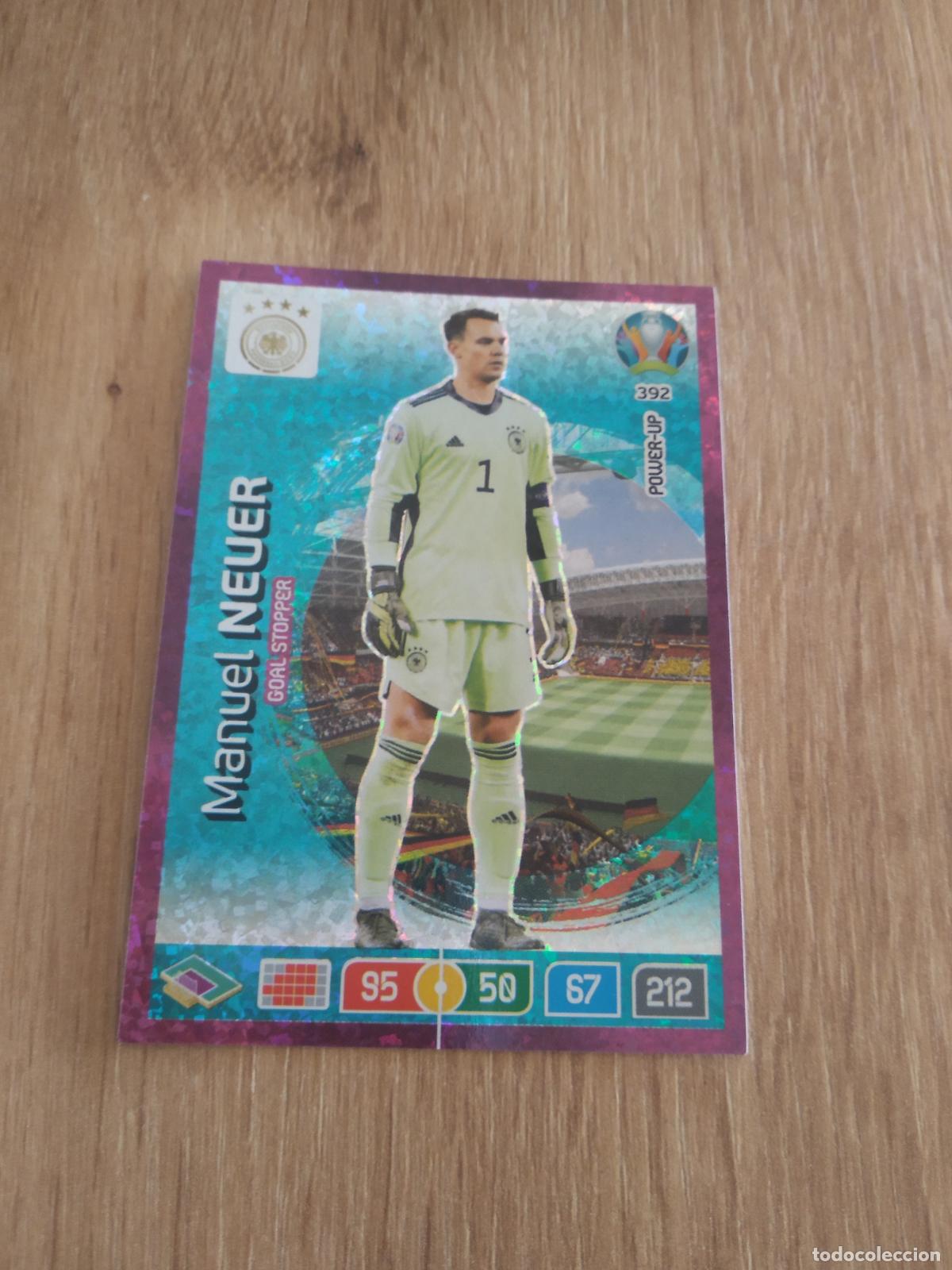 Cromos de Futebol: 392 NEUER ALEMANIA CROMO FUTBOL PANINI EURO 2020 ADRENALYN EUROCOPA