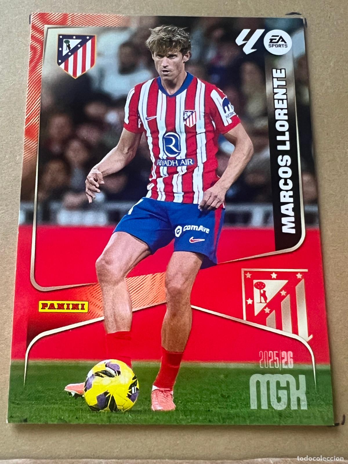 Cromos de f&uacute;tbol: MARCOS LLORENTE #67 MEGACRACKS PANINI 2025 2026