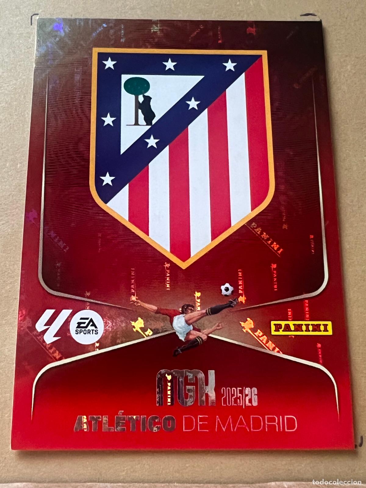 Figurine di Calcio: ESCUDO ATLETICO DE MADRID #55 MEGACRACKS PANINI 2025 2026