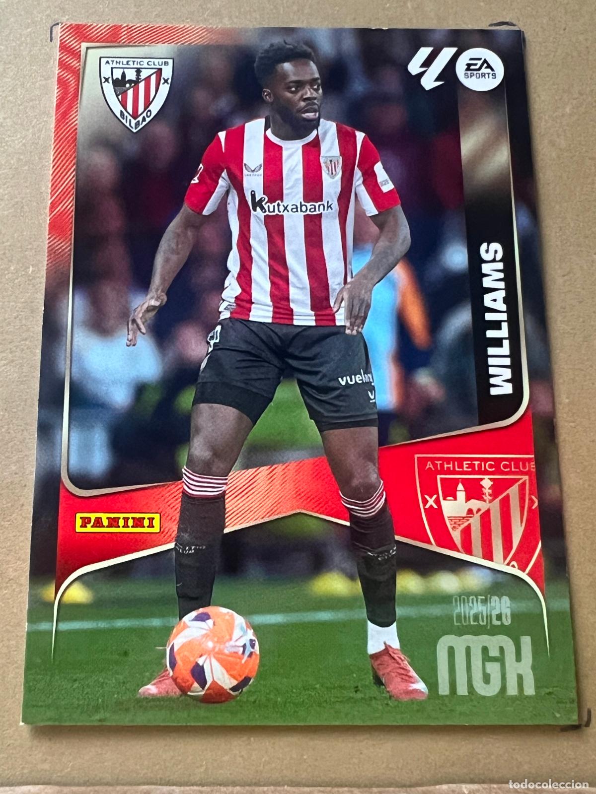 Cartes &agrave; collectionner de Football: I&Ntilde;AKI WILLIAMS #51 MEGACRACKS PANINI 2025 2026