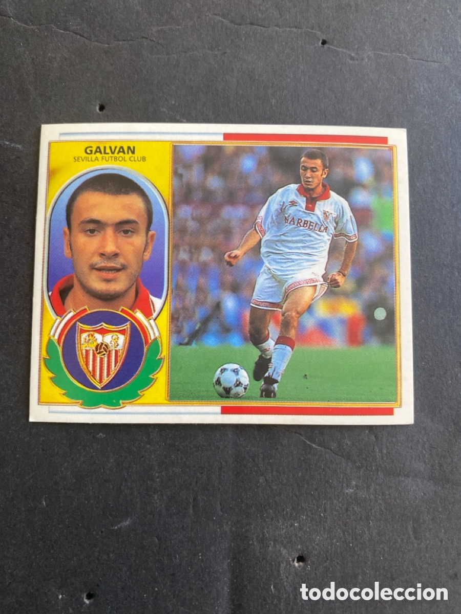 Cartes &agrave; collectionner de Football: Cromo liga 96/97 Sevilla nunca pegado