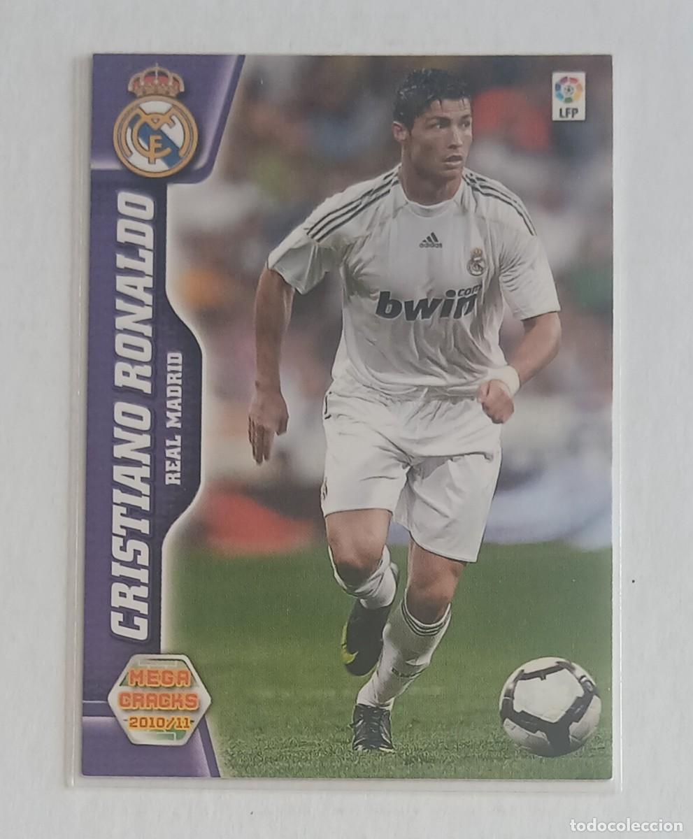 Cromos de f&uacute;tbol: CROMO n&ordm; 178 CRISTIANO RONALDO REAL MADRID MEGACRACKS 2010-2011 DE PANINI. Nuevo.