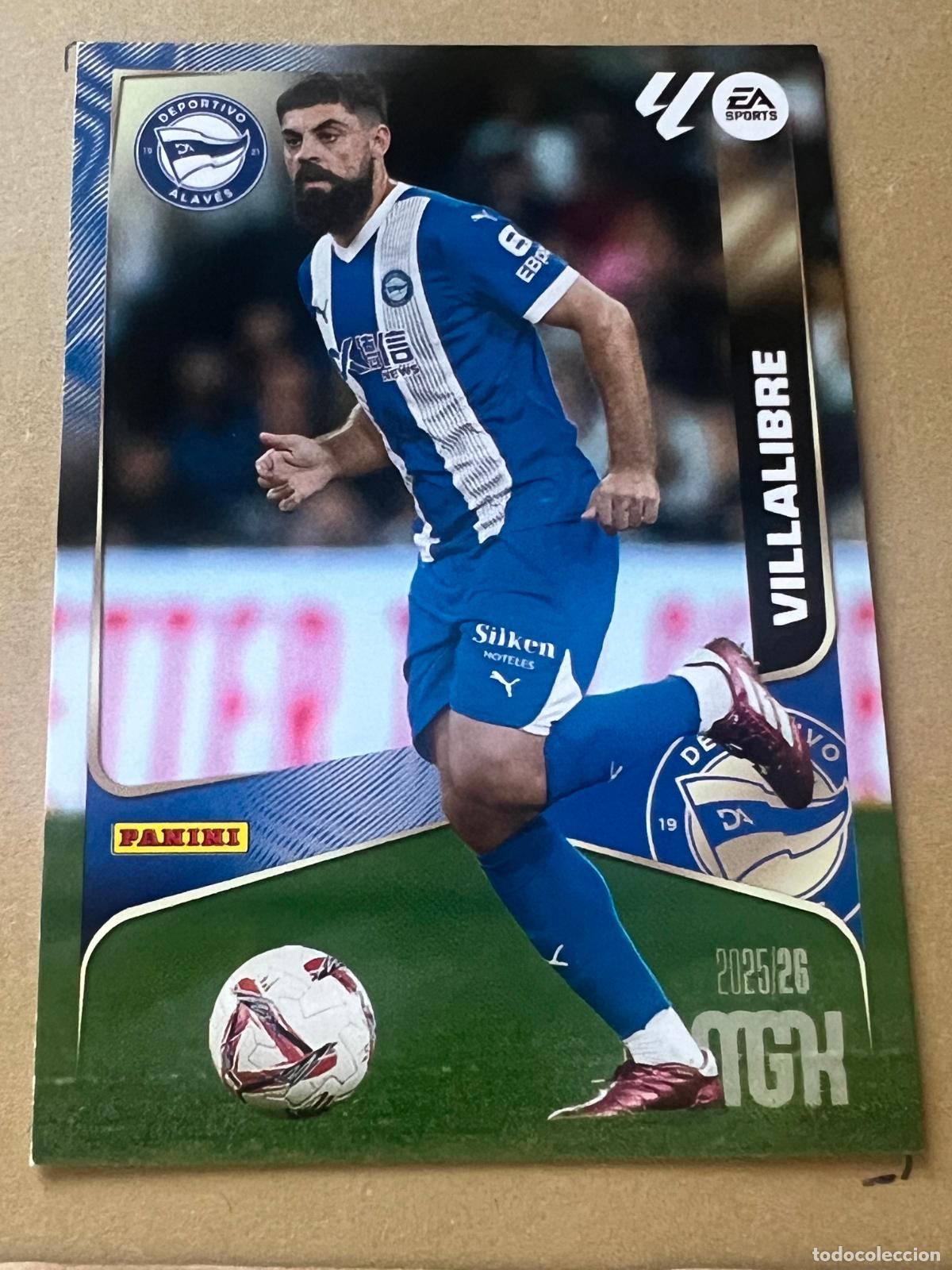 Cromos de f&uacute;tbol: VILLALIBRE #36 MEGACRACKS PANINI 2025 2026