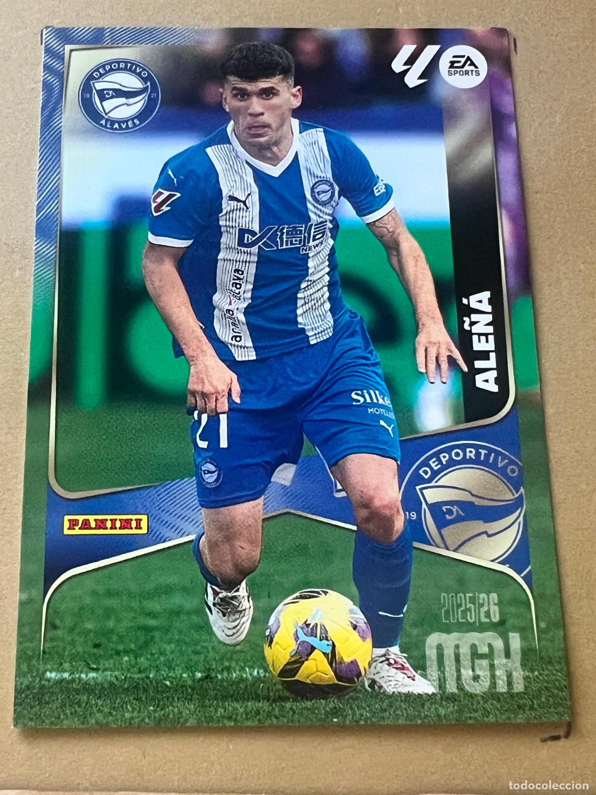 Cromos de f&uacute;tbol: ALE&Ntilde;A #31 MEGACRACKS PANINI 2025 2026