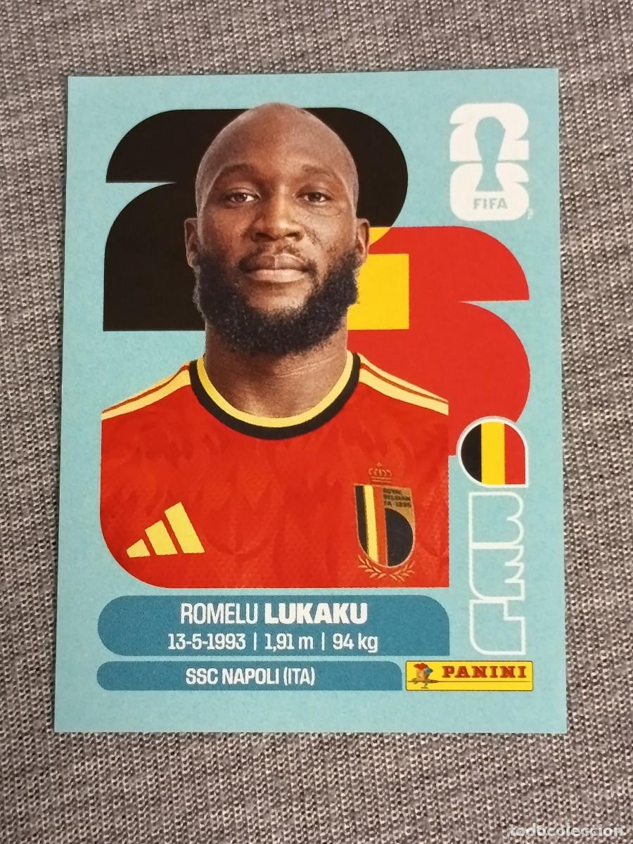 Cromos de f&uacute;tbol: LUKAKU BEL 20 STICKER MUNDIAL 2026 PANINI FIFA WORLD CUP NUEVO