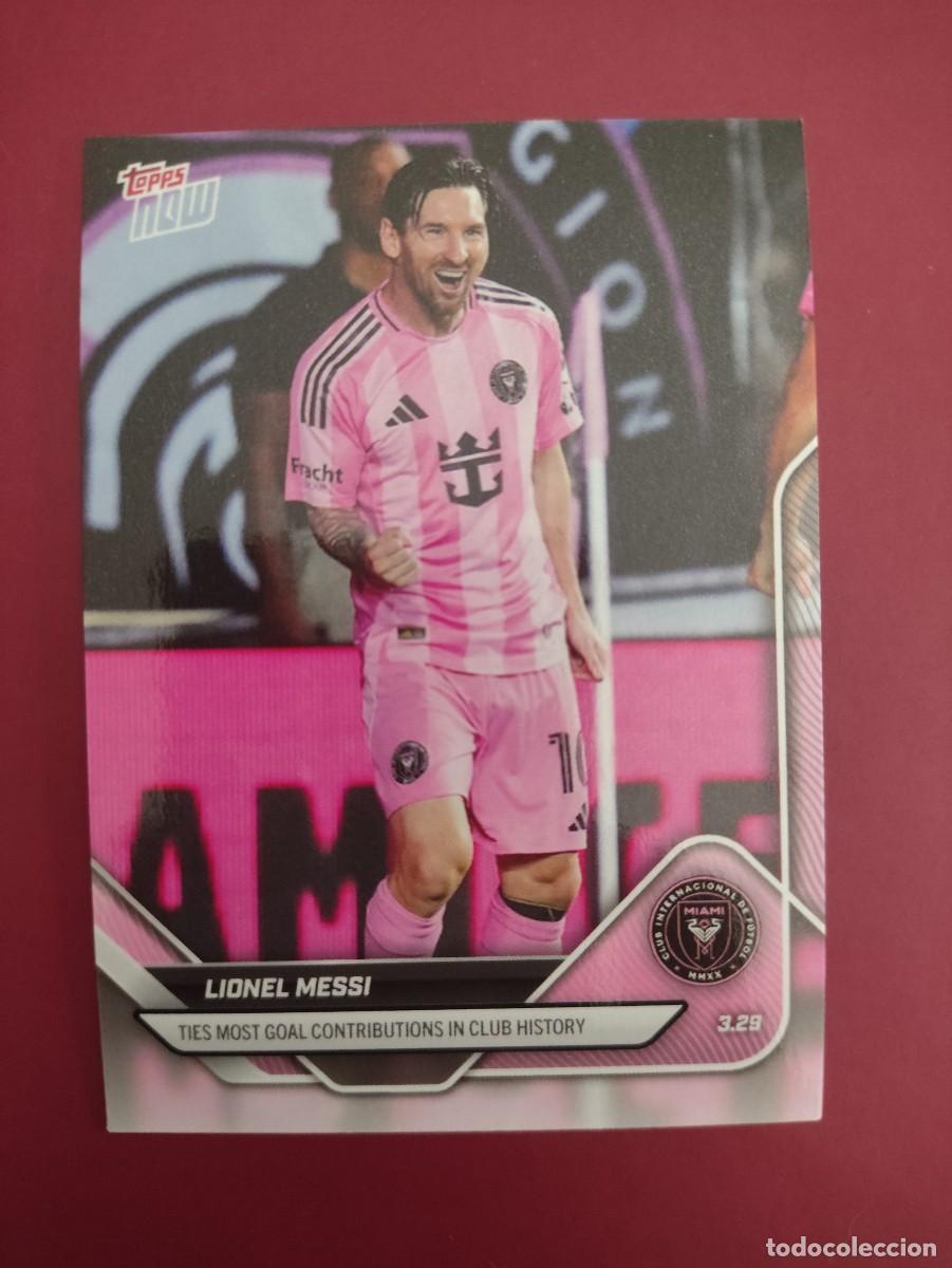 Cromos de Futebol: 23 LIONEL MESSI INTER DE MIAMI TOPPS NOW 2025